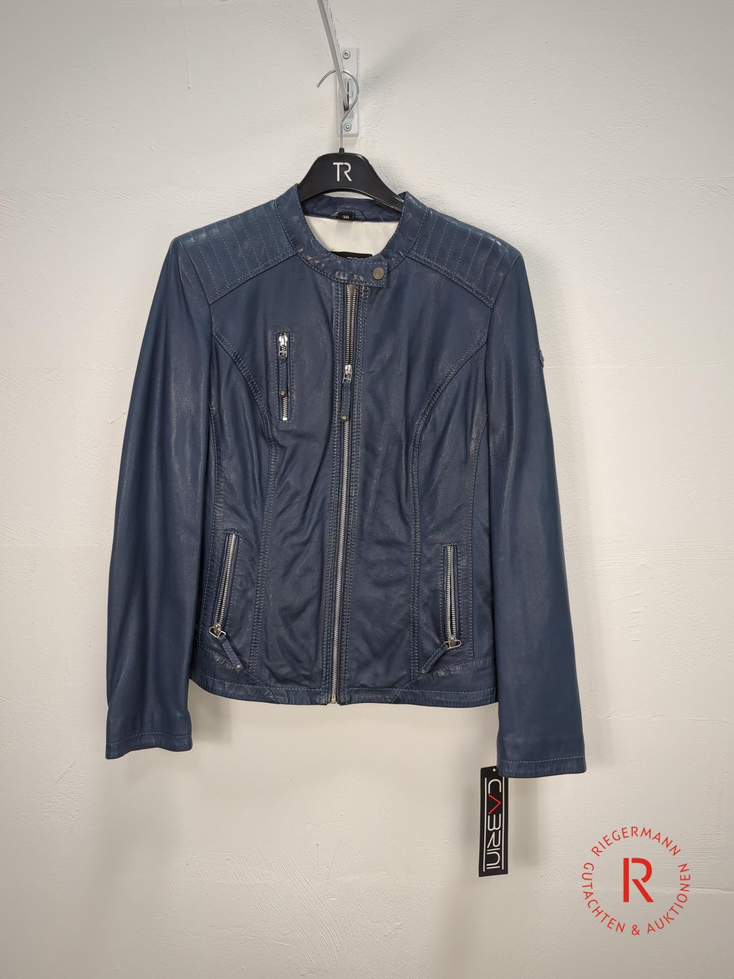DAMEN LEDERJACKE GRÖSSE 38